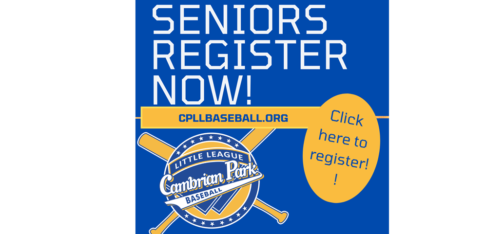 Register for Seniors NOW! 